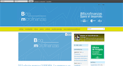 Desktop Screenshot of blog.mastermicrocreditos.es
